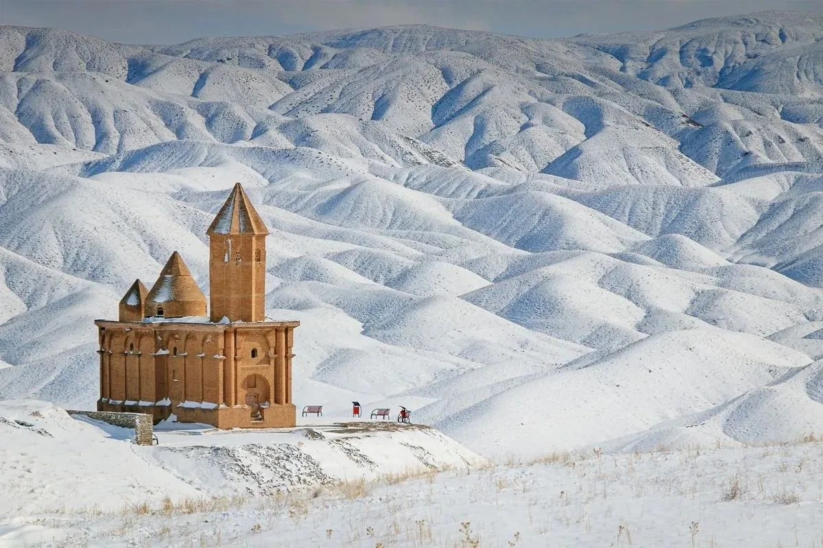 📍 Иран. Армянская церковь Святого Иоанна (V–VI вв.) находится в округе Шабестар, в ира...