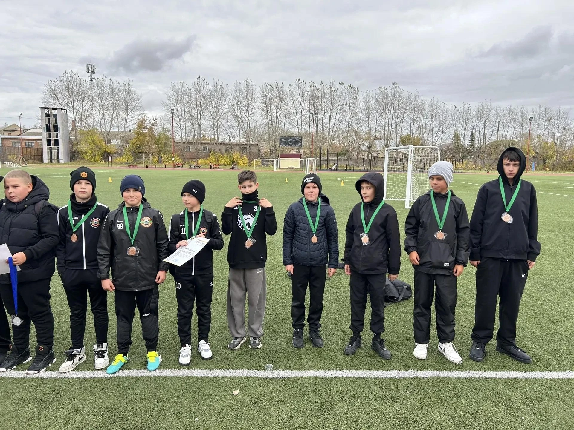⚽Футболисты на старте