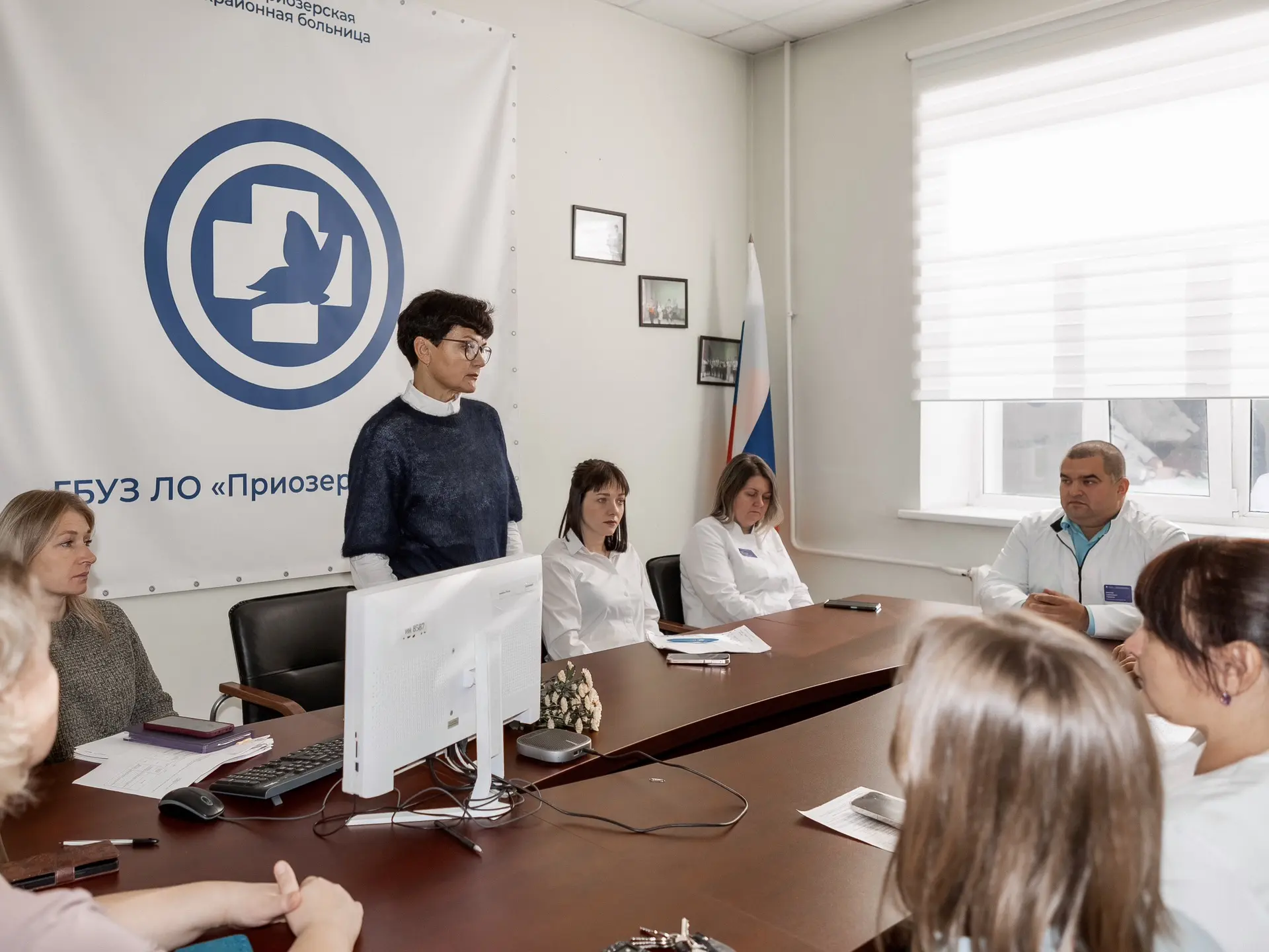 В Приозерской межрайонной больнице состоялось открытие Женсовета Приозерской больницы.