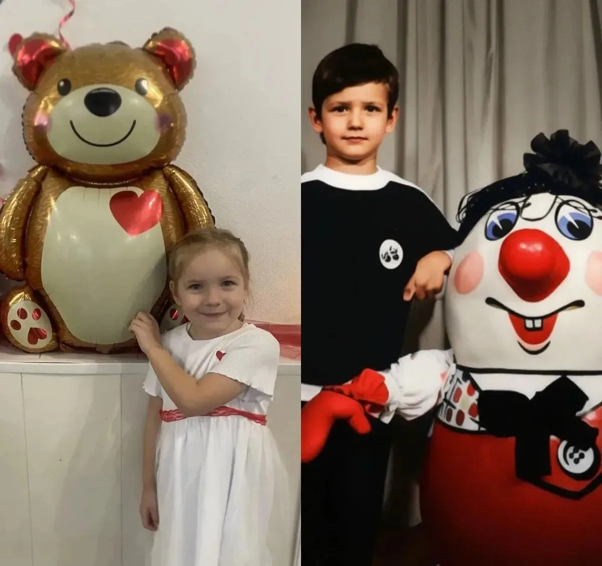 Папа Женя и дочка София: два кадра — одна история🥰. На фото — не просто кадры с праздн...