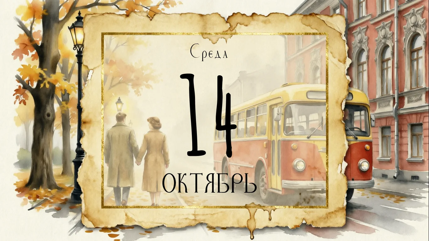 📅 14 октября 2026, среда