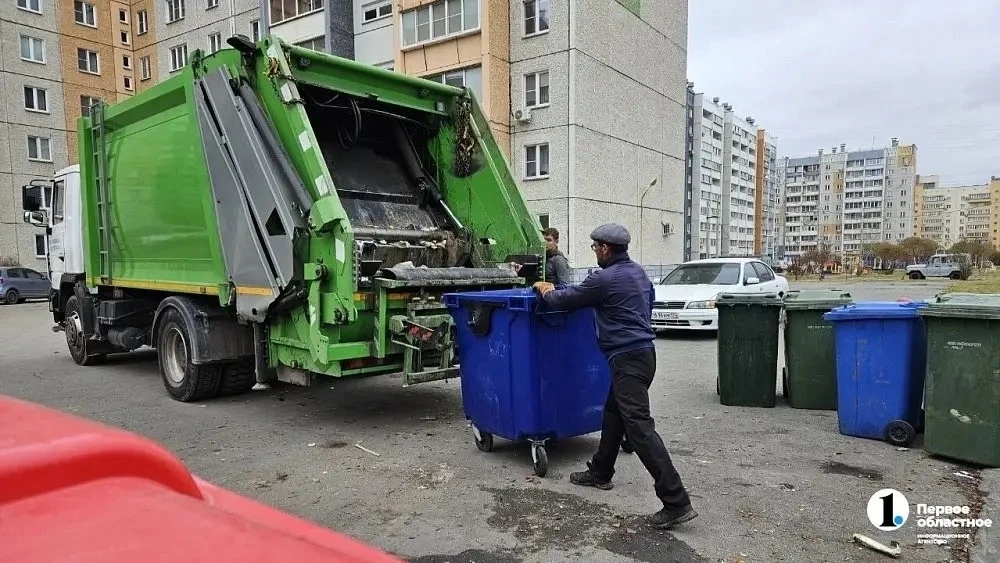 В Челябинской области растительный мусор запретят выбрасывать в обычные контейнеры❗️