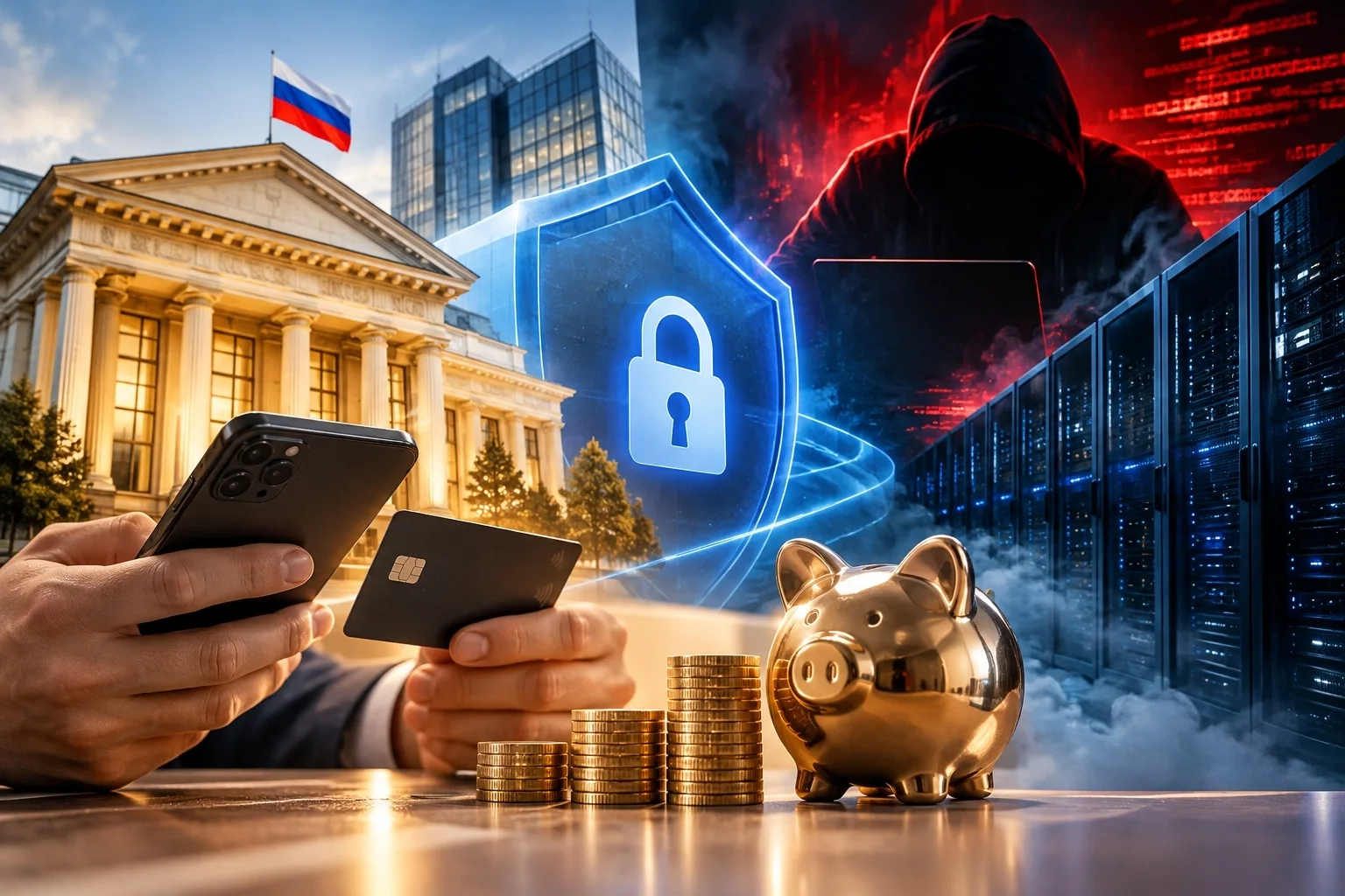 💳 Снимать наличные или не паниковать? Россиян заверили в сохранности денег в банках на...