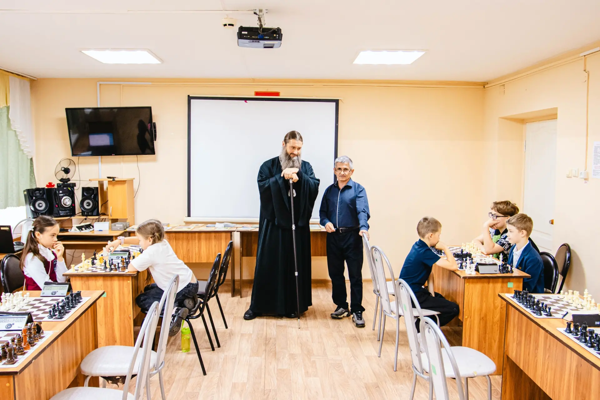 11 октября, в МАУ ДО «Дворец детского творчества» в Усолье прошёл шахматный турнир на к...