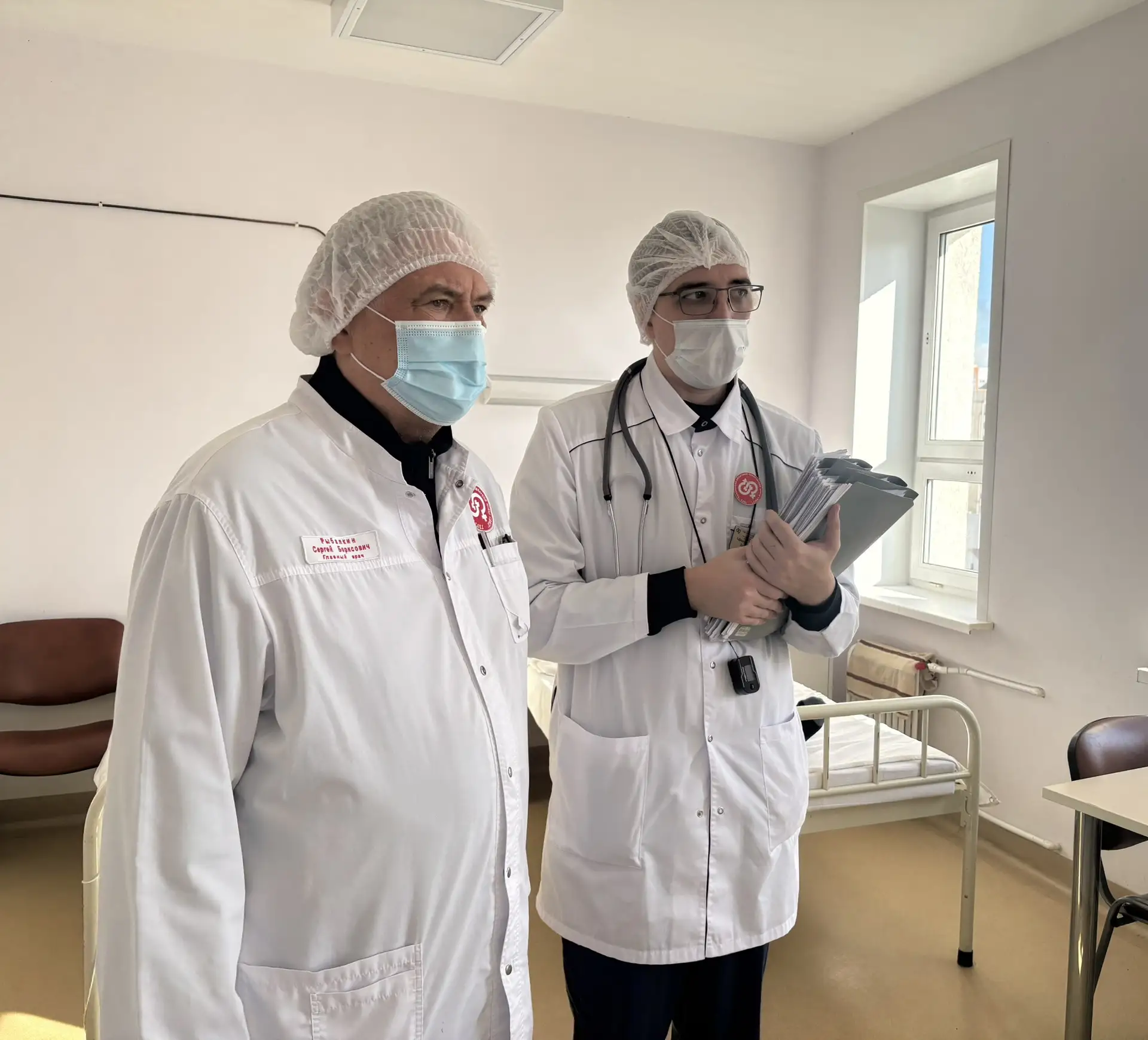 🧑‍⚕ В среду, 7 октября состоялся обход главного врача Сергея Борисовича Рыбалкина в ин...