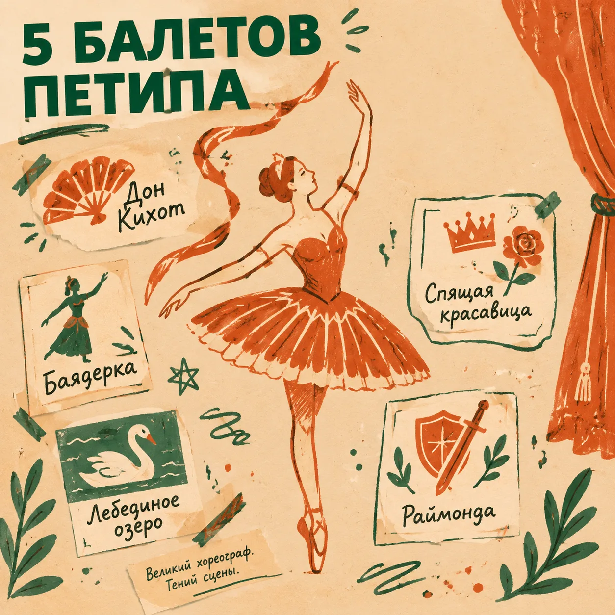 🩰 Пять балетов Петипа: почему их ставят до сих пор