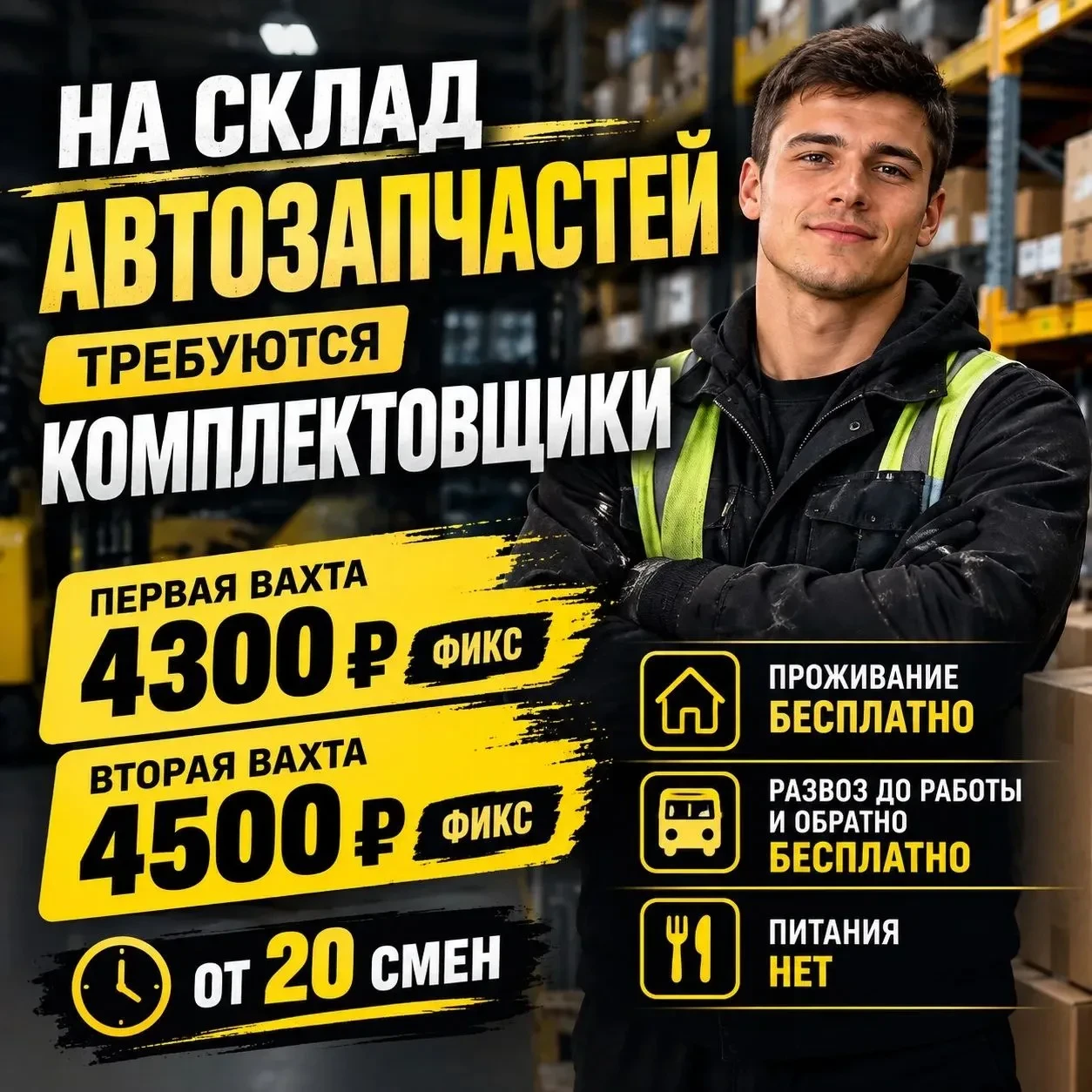 • Комплектовщик