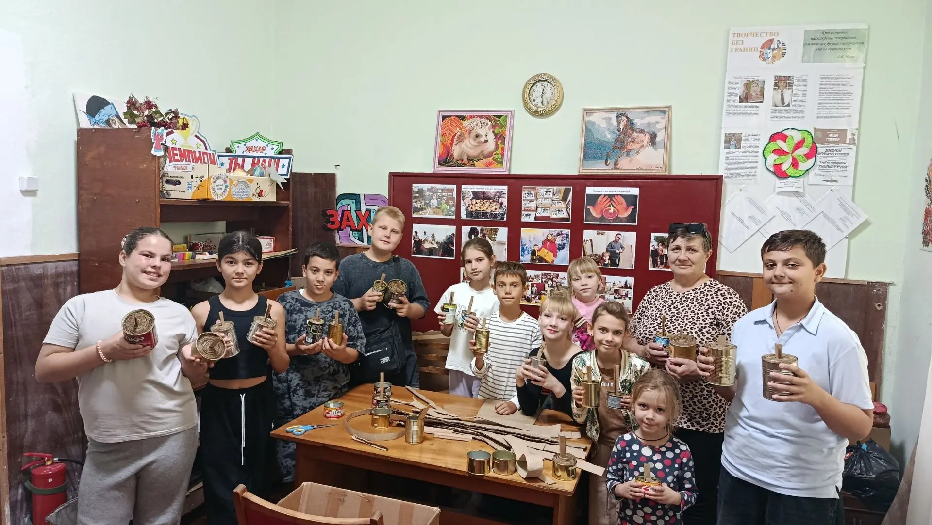 🇷🇺 Мастер‑класс в Желябовском СДК: свечи для защитников.