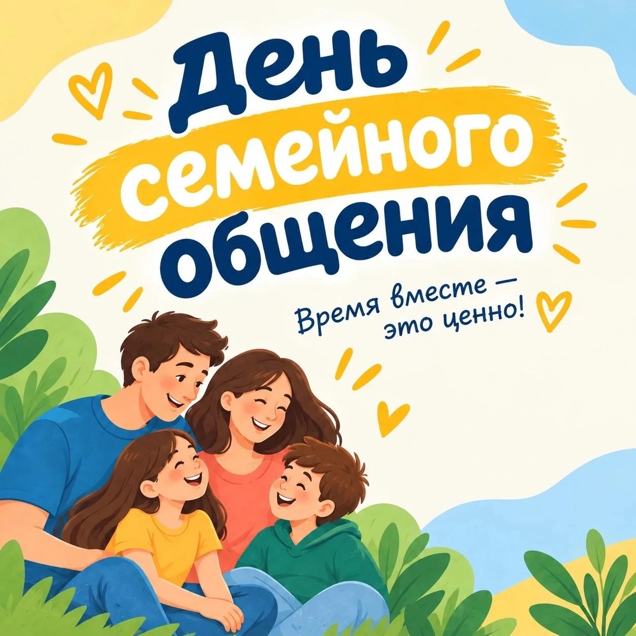 ДЕНЬ СЕМЕЙНОГО ОБЩЕНИЯ 🫂