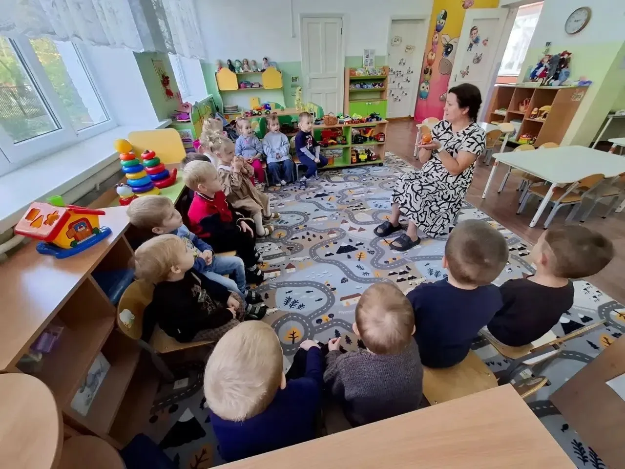 Лепка во 2 младшей группе "Колобок"