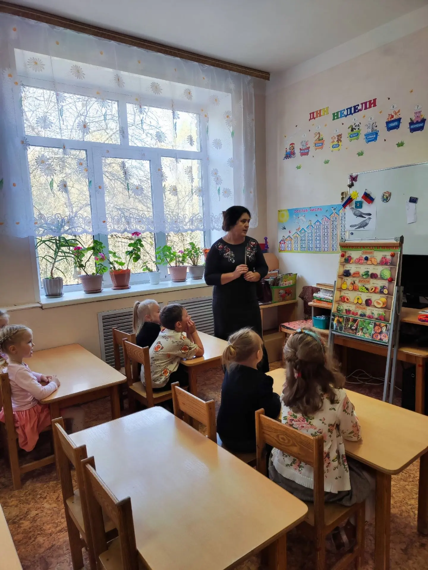 🍂 Дары осени: пластилиновая грядка в старшей группе!
