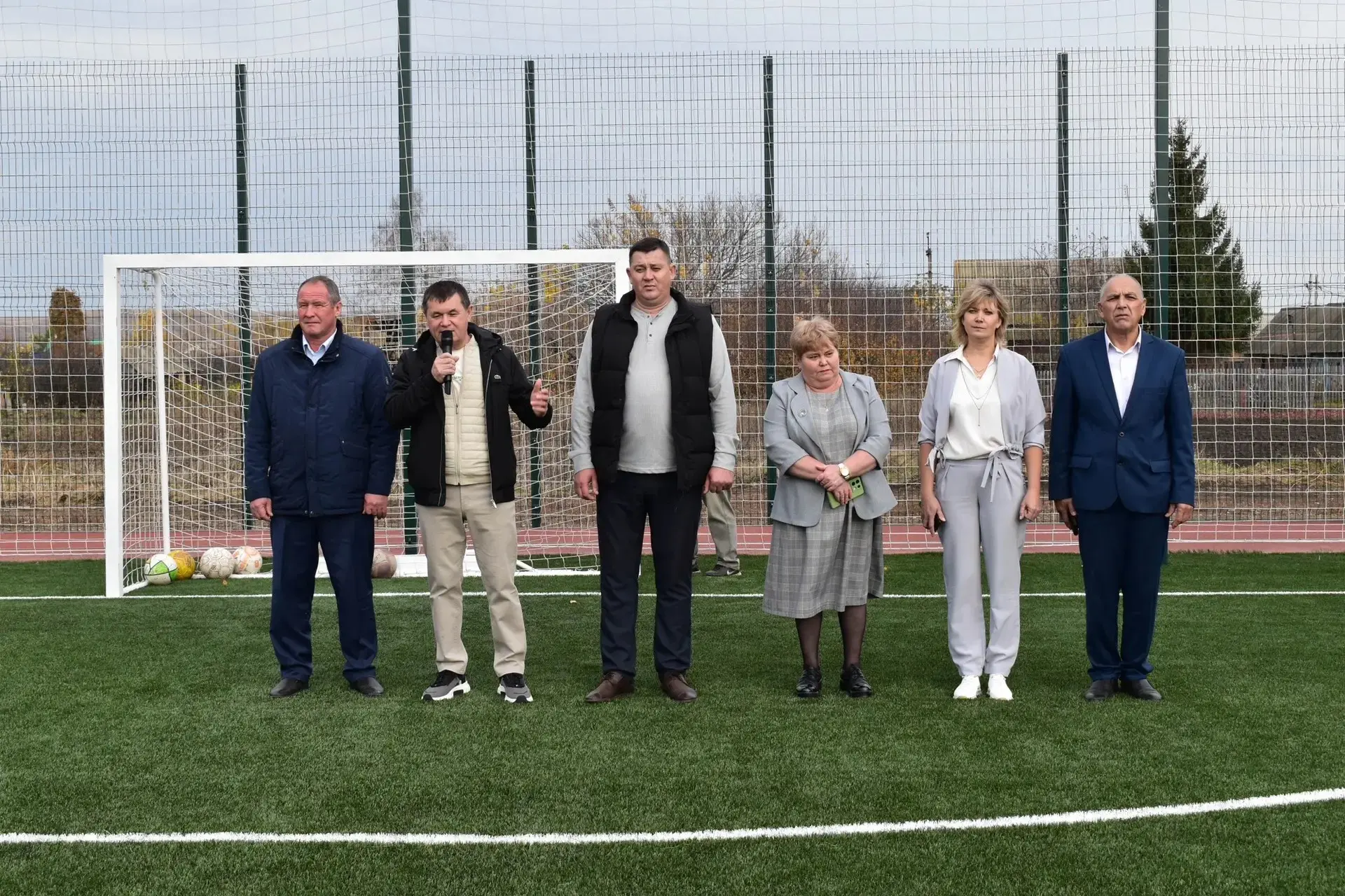 ⚽️ Торжественное открытие новой спортивной площадки в нашей школе!