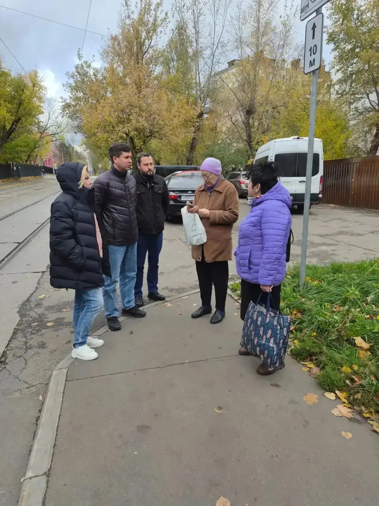 📍Сегодня, 10 октября  прошел запланированный обход территории района.