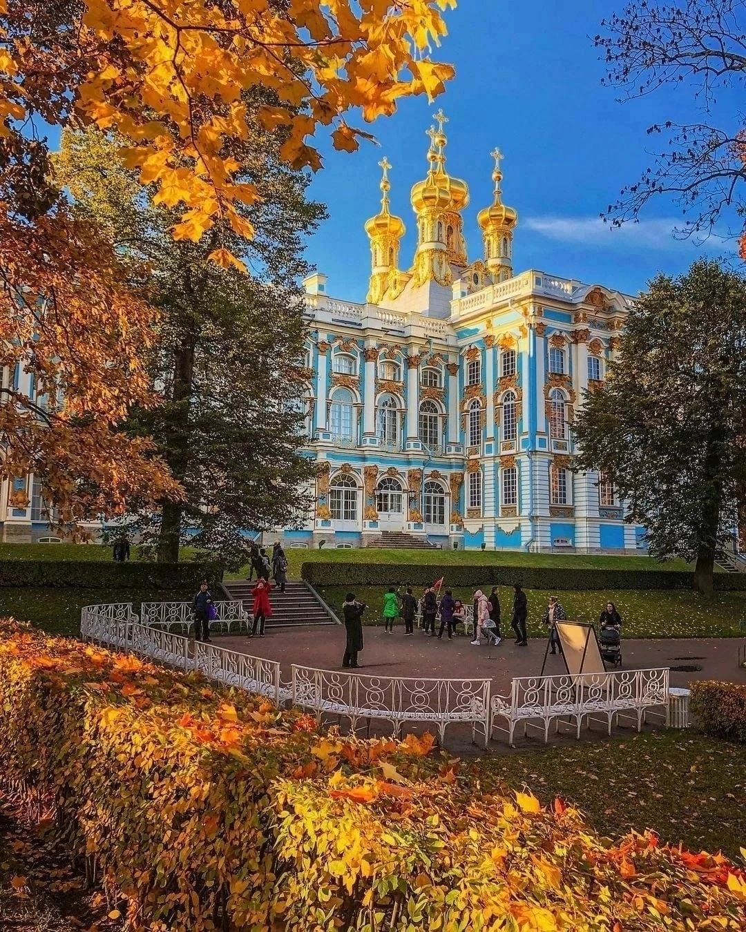 Золотая осень в Царском Селе. Санкт-Петербург.🍂💛🍁⠀ ⠀