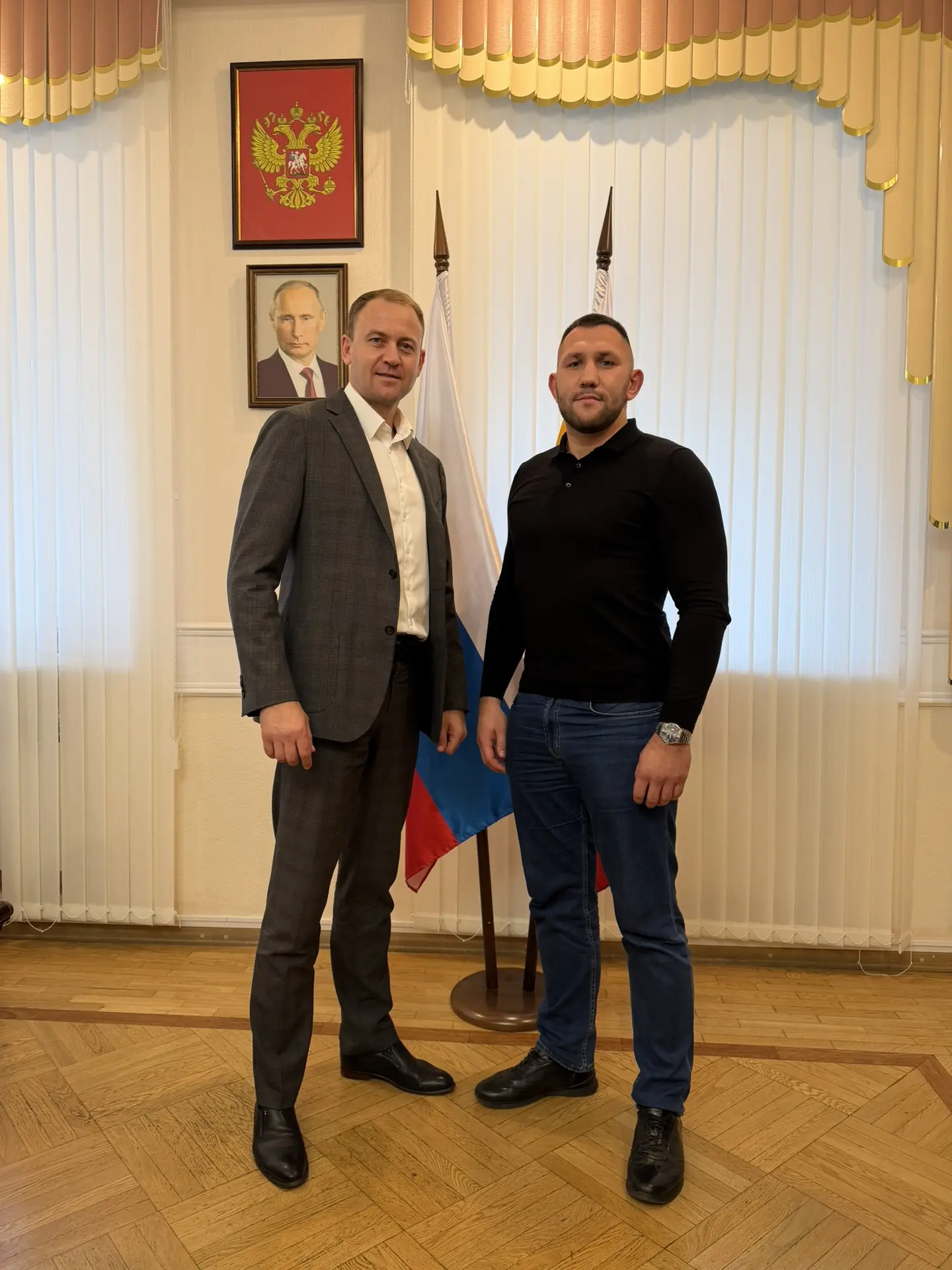 🥊 Рабочая встреча министра спорта Рязанской области и председателя региональной федера...