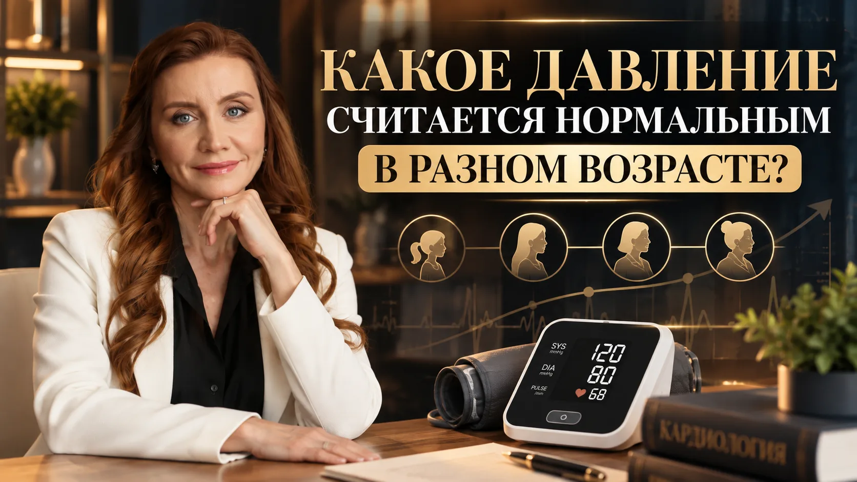 Какое давление считается нормальным в разном возрасте?