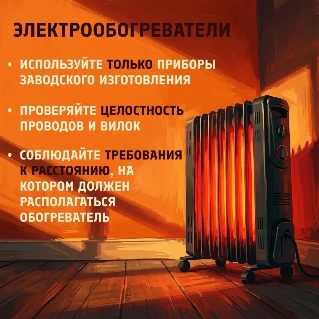 Тепло не должно обжигать: правила использования обогревателей