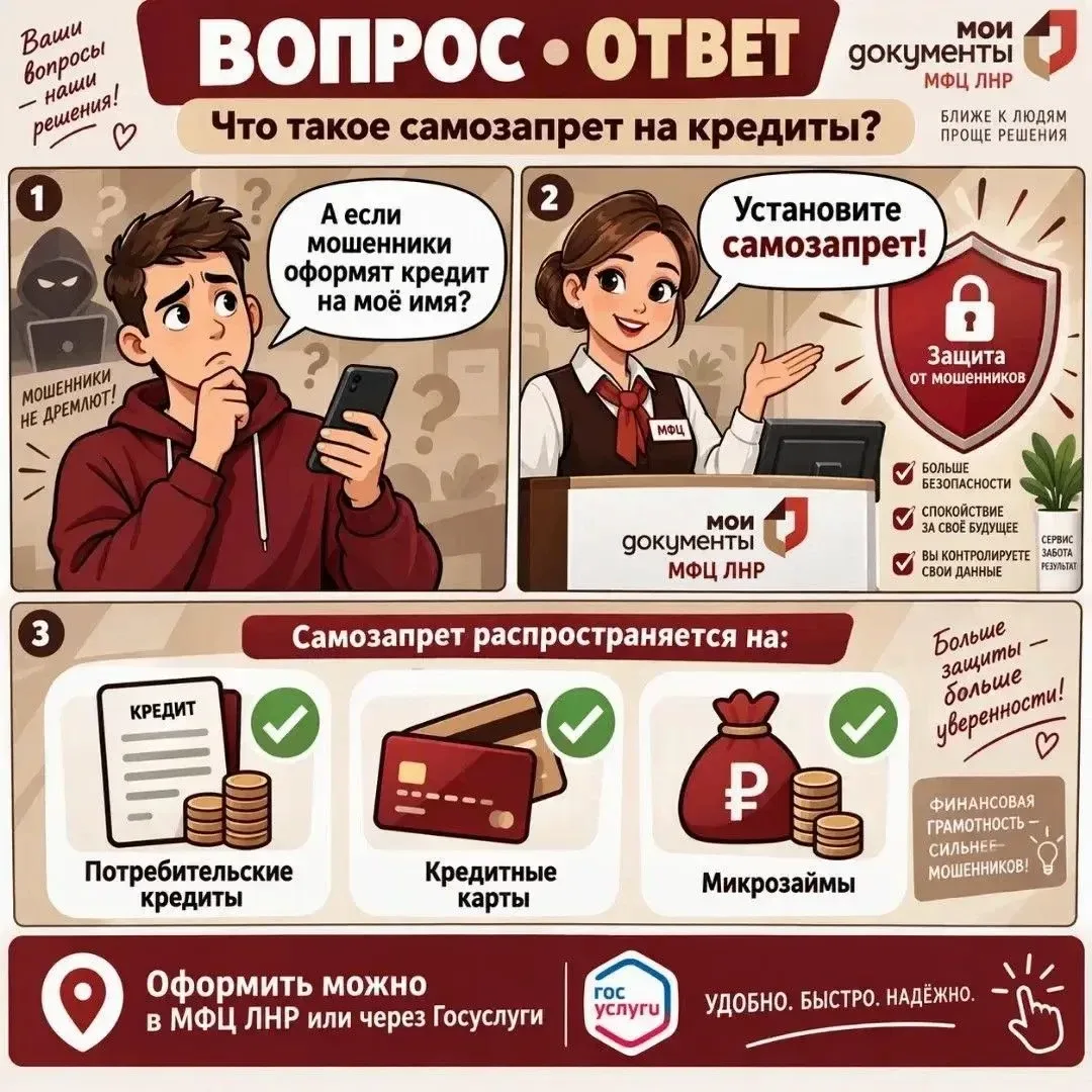 Что такое самозапрет на кредиты?