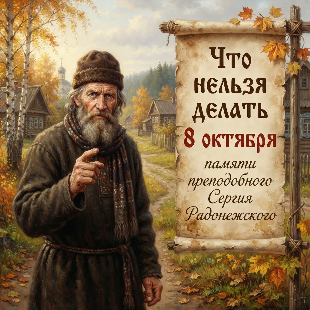 🚫 8 октября — Что нельзя делать