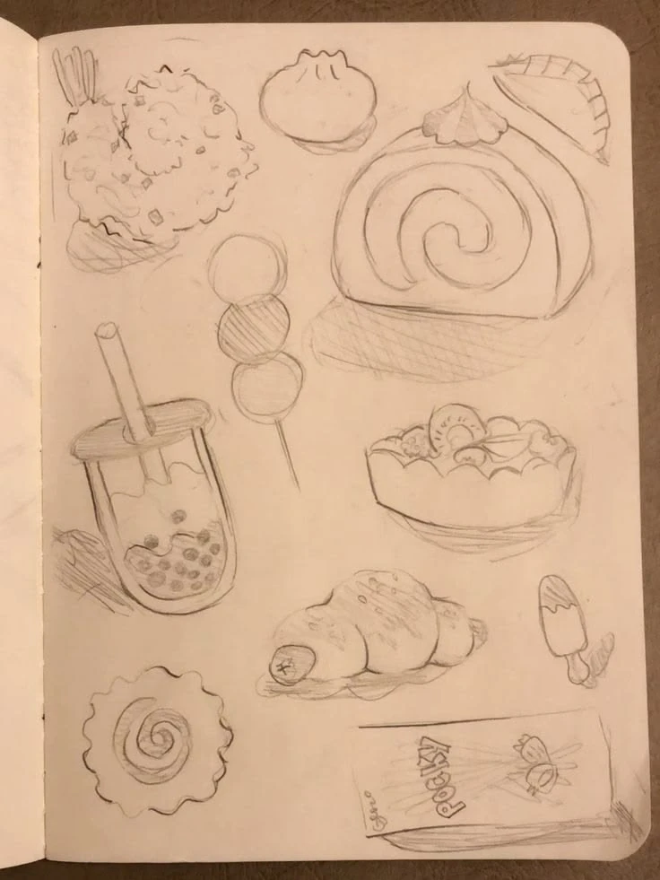 Рисунки в корейском стиле 💞