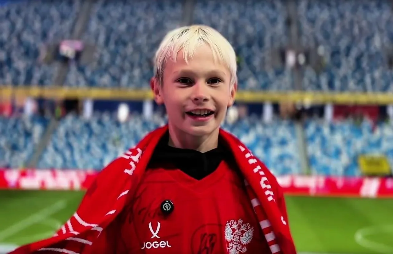 Юный красноярец встретился со сборной России по футболу ⚽️