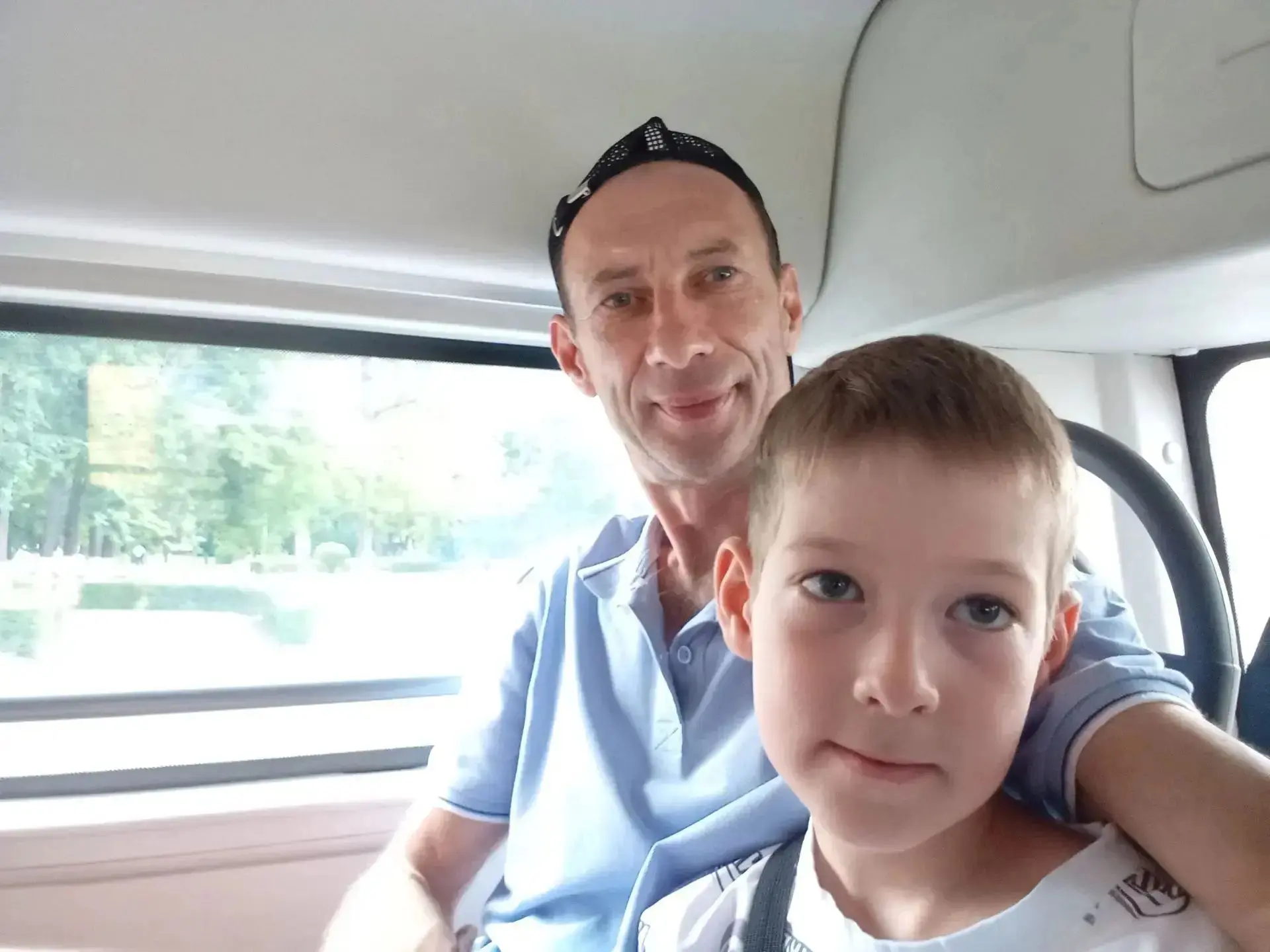 Абубакиров Юнес (3в) с папой Рафаэлем Щамеловичем принимают участие в фото челлендже "М...
