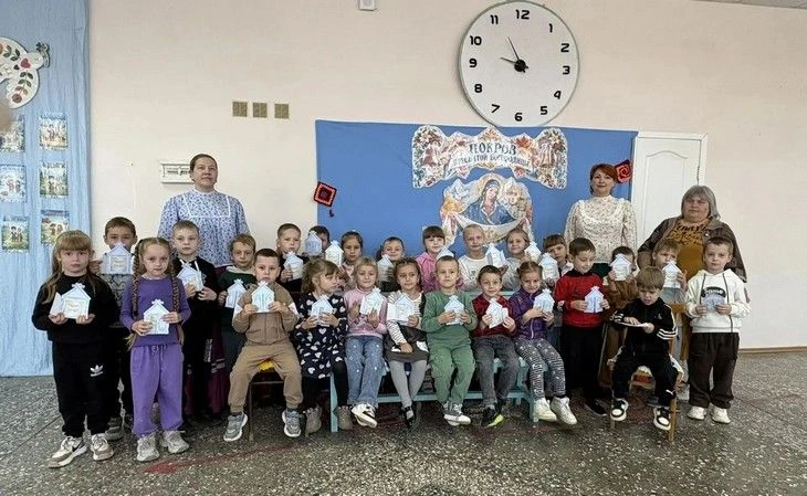 Воспитанники Пролетарского детского сада «Золотой петушок» встретили Покров https://ves...
