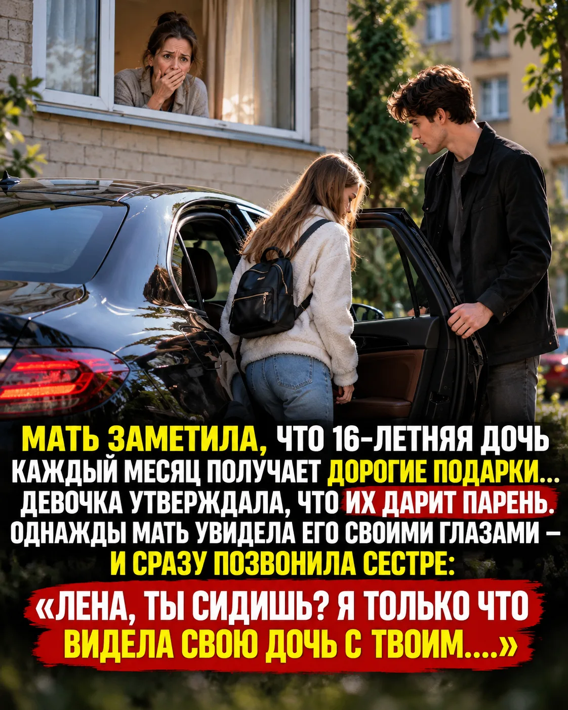 МАТЬ ЗАМЕТИЛА, ЧТО 16-ЛЕТНЯЯ ДОЧЬ КАЖДЫЙ МЕСЯЦ ПОЛУЧАЕТ ДОРОГИЕ ПОДАРКИ… ДЕВОЧКА УТВЕРЖ...