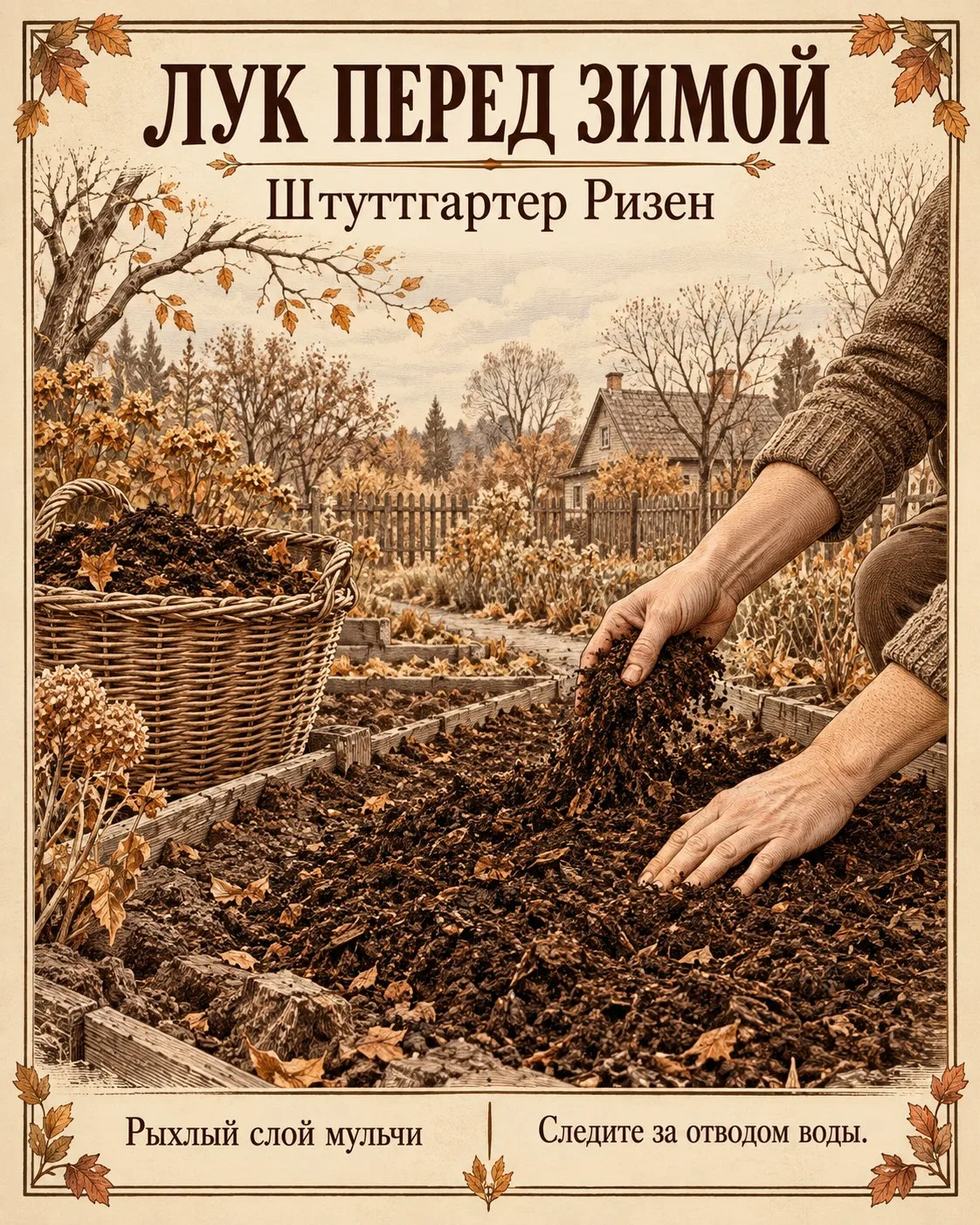 🍂 ЛУК ПОСАЖЕН — ЧТО ДЕЛАТЬ ДАЛЬШЕ?