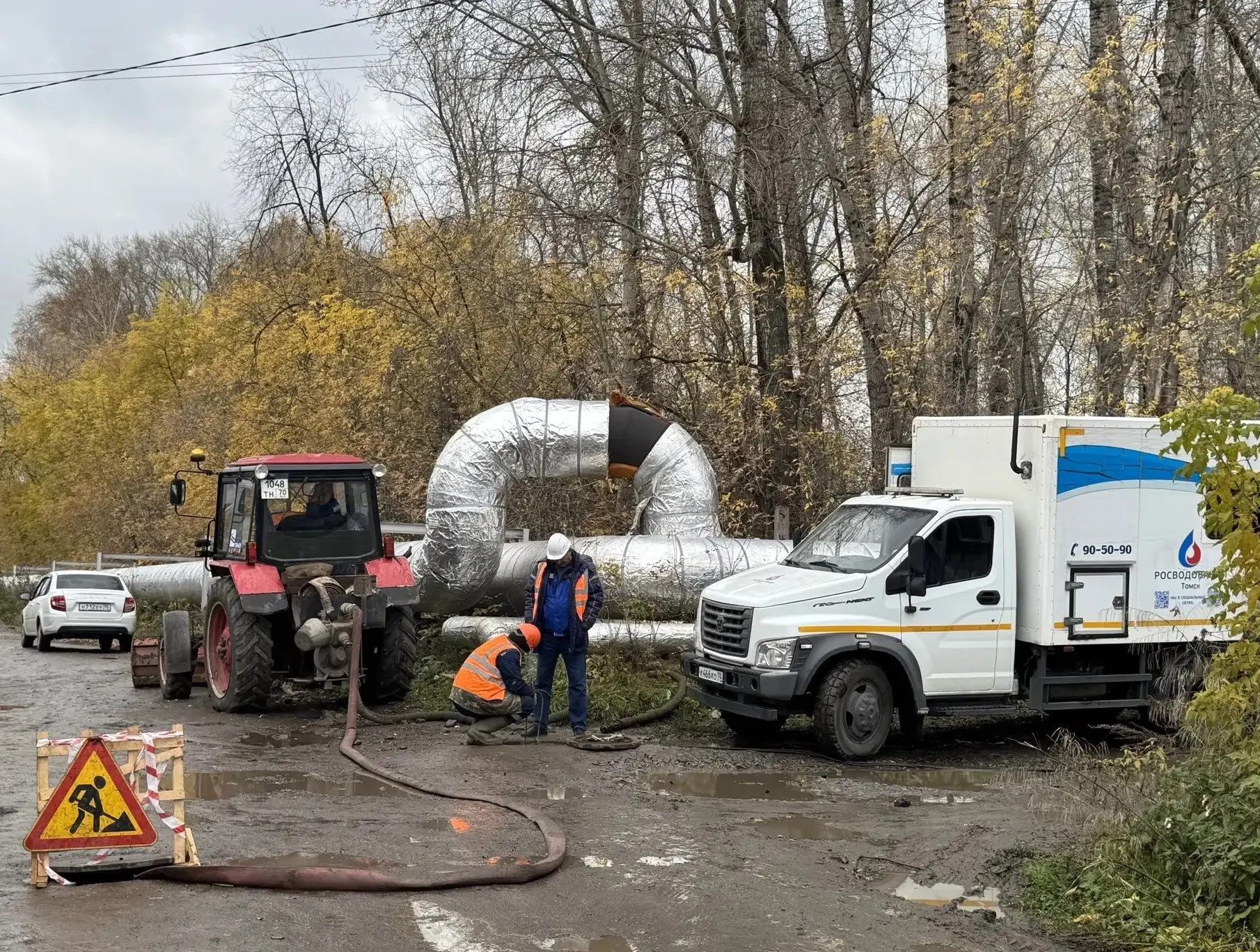 «Росводоканал Томск» улучшил водоснабжение для более чем 70 домов