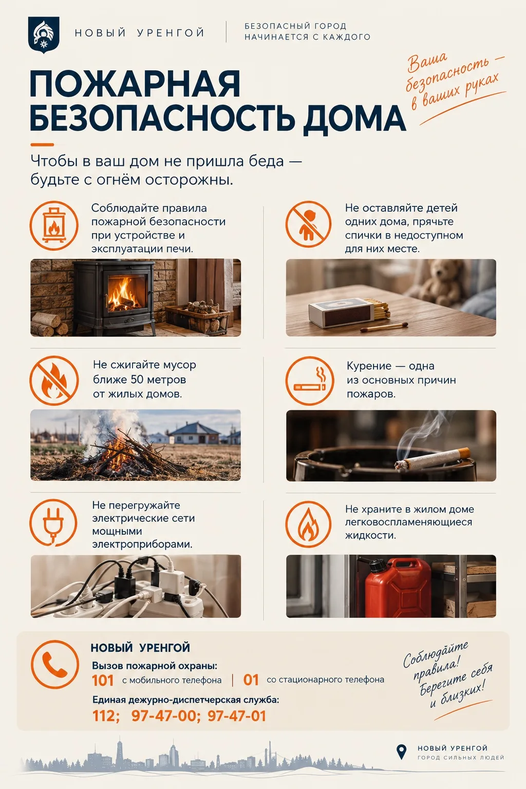 БЕЗОПАСНОСТЬ ДОМА НЕ МЕЛОЧЬ, А ОТВЕТСТВЕННОСТЬ