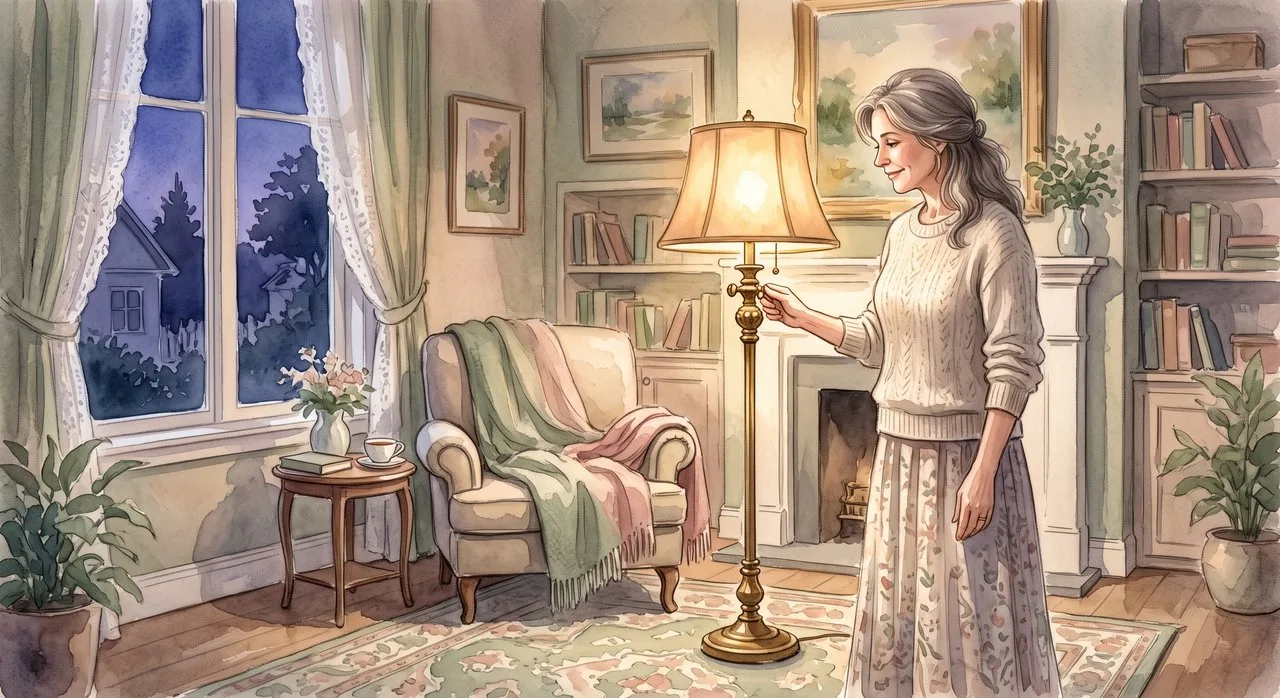 Вечерний свет меняет настроение дома. 🕯️ Часто мы живем при одной яркой люстре, котора...