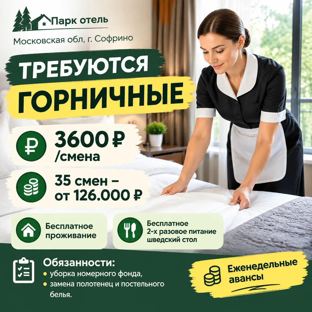 ⚡Парк отель. Московская обл, г. Софрино
