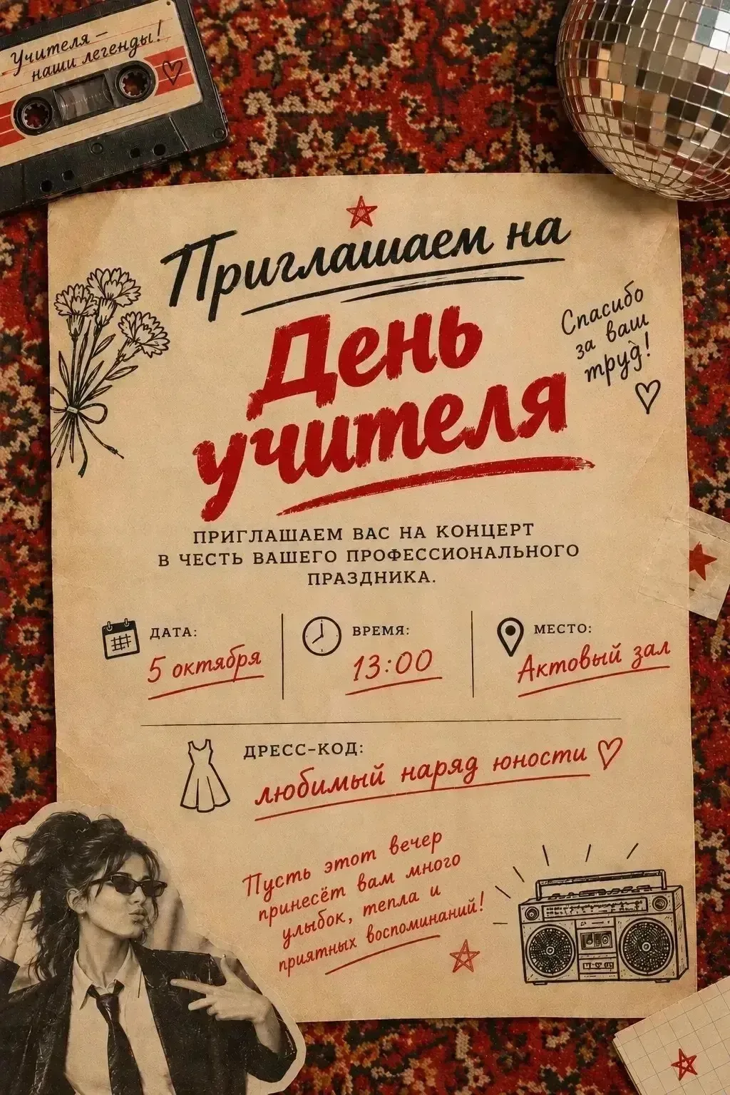 🎉 В этом году День учителя в нашем лицее прошёл совсем не как обычный концерт — ученик...