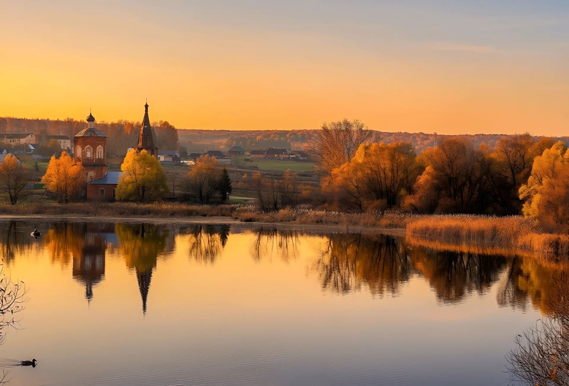 🍂 Осенний фотоконкурс «Осенний пейзаж родного края» - и мы в нём участвуем! 🍂