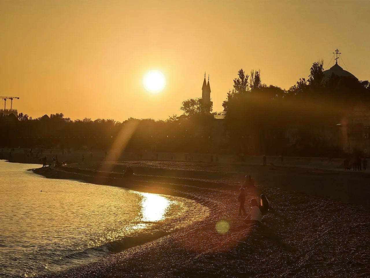 Морской закат 🌅