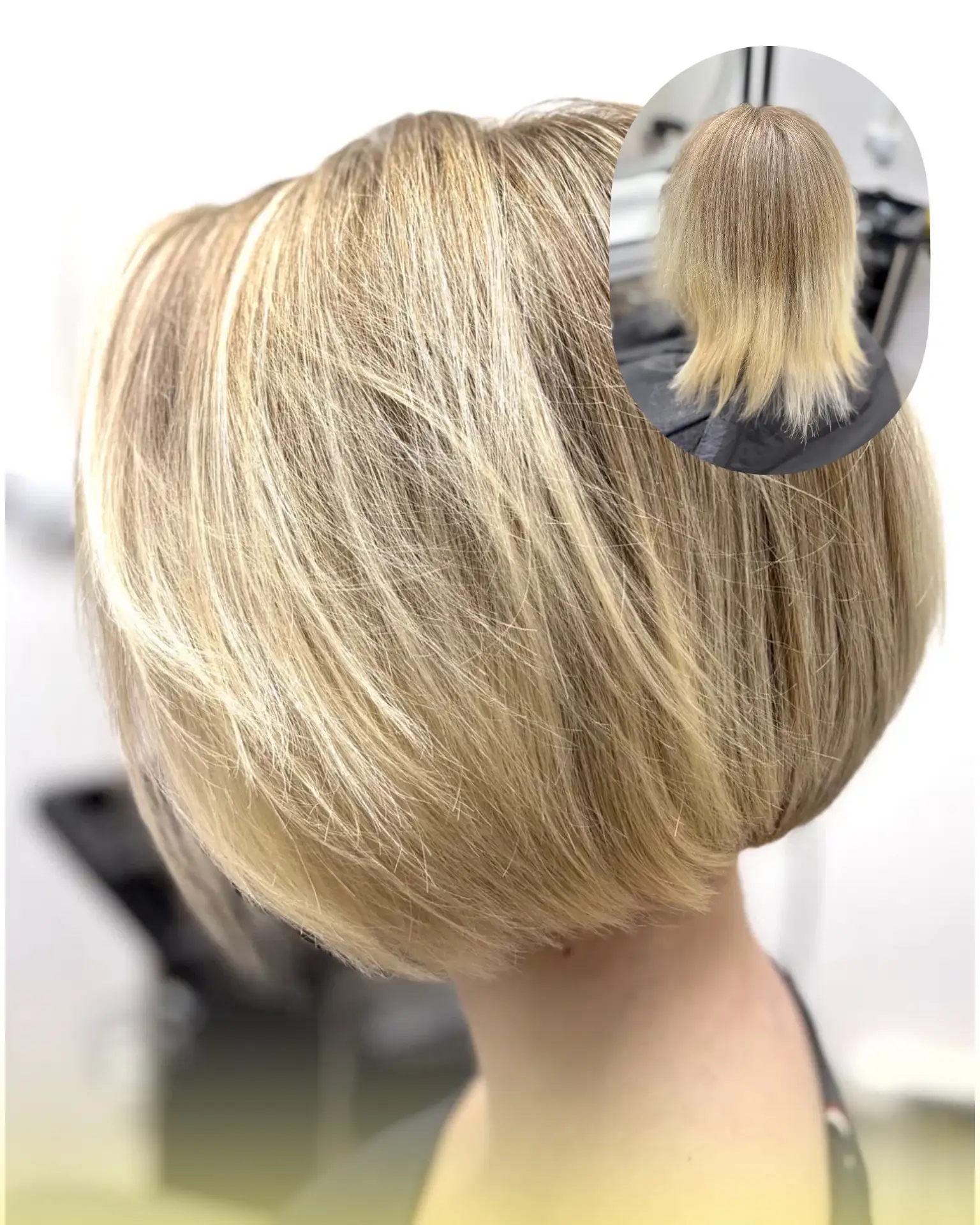 Стрижка на среднюю длину ✂️