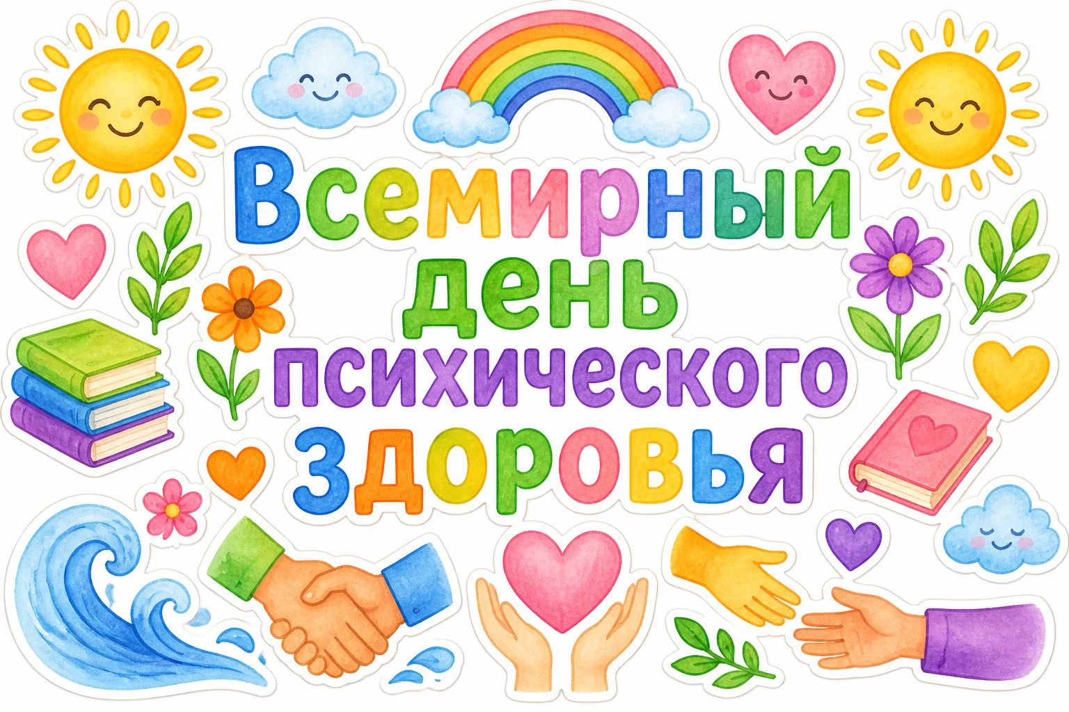 ⭐️10 октября. Всемирный день психологического здоровья. 🧠