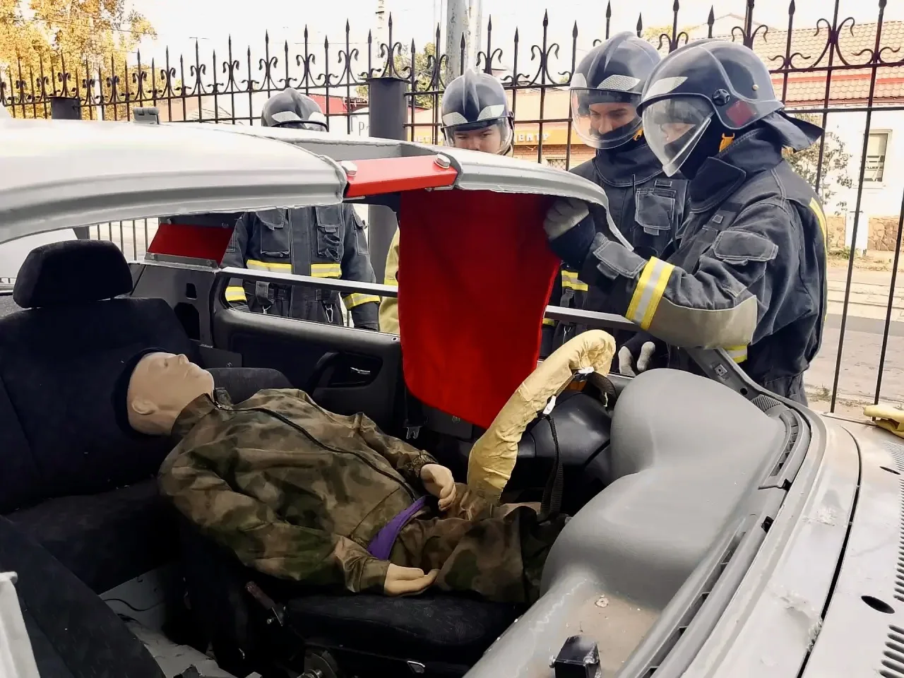 Будни добровольцев ВСКС🫡