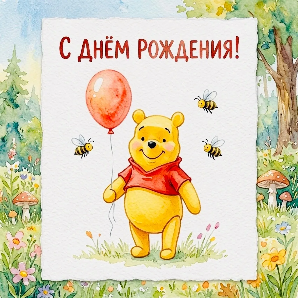 ДЕТСКИЙ КАЛЕНДАРЬ: 14 ОКТЯБРЯ — ДЕНЬ РОЖДЕНИЯ ВИННИ‑ПУХА! 🎂🐻