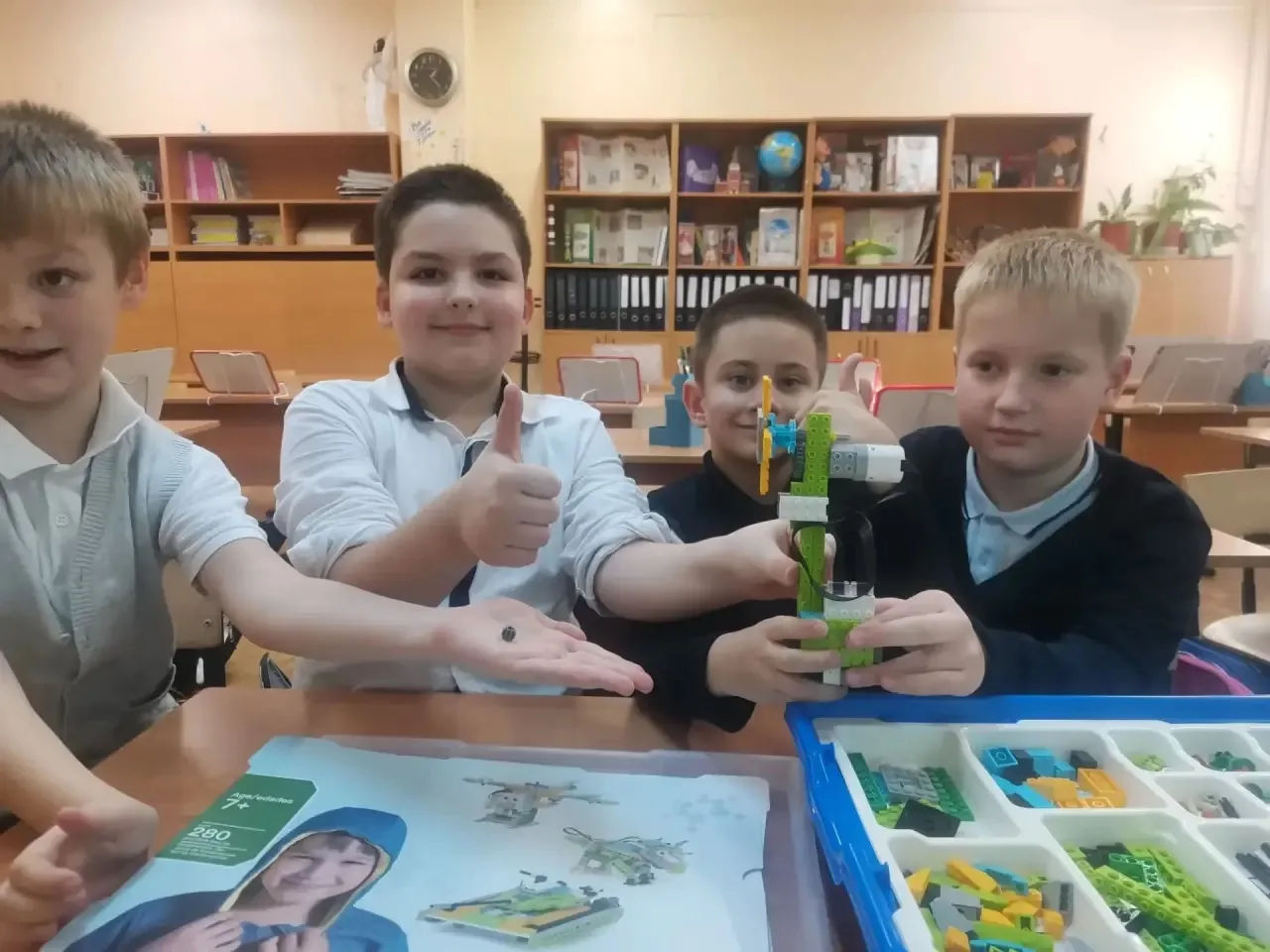 Будущие инженеры в деле! 🤖