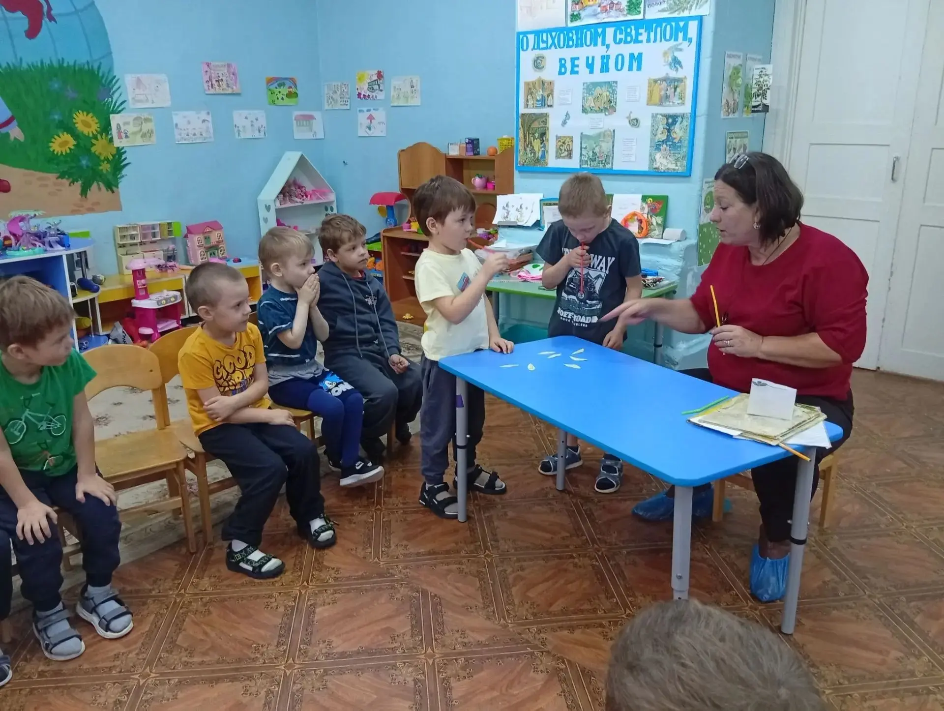1️⃣4️⃣ октября в МБДОУ "Детском саду №14" 🏡☀️в старшей группе👶 "ПоЧеМуЧкИ"👶 педагог ...