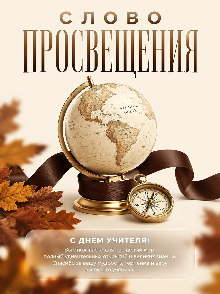 С днём учителя 🤎