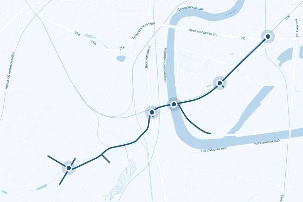 🛣Новую платную дорогу от ЗИЛа до Севастопольского проспекта построят в Москве.