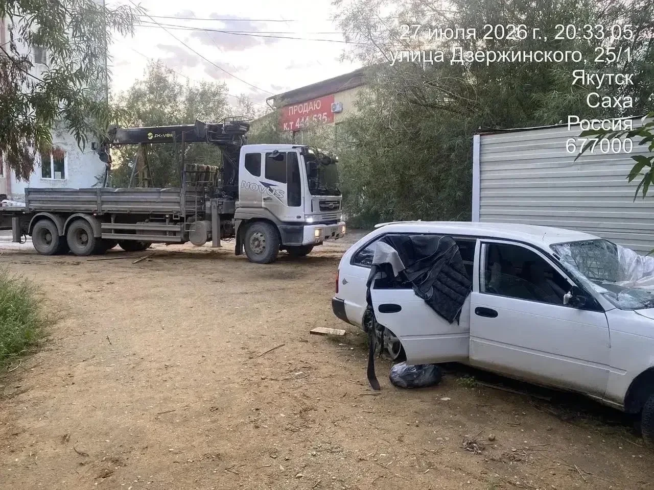 В Строительном округе убрали 10 бесхозных машин