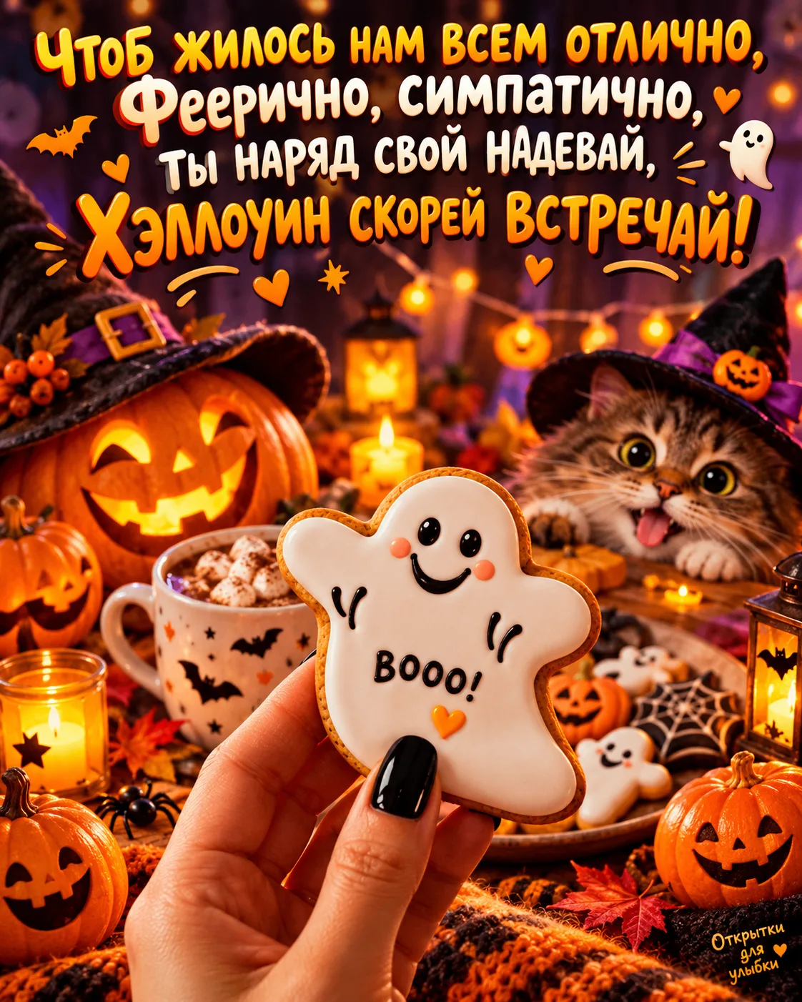 🎃 Главное сегодня не перепутать хэллоуинские сладости с запасами на зиму. Хотя кого я ...