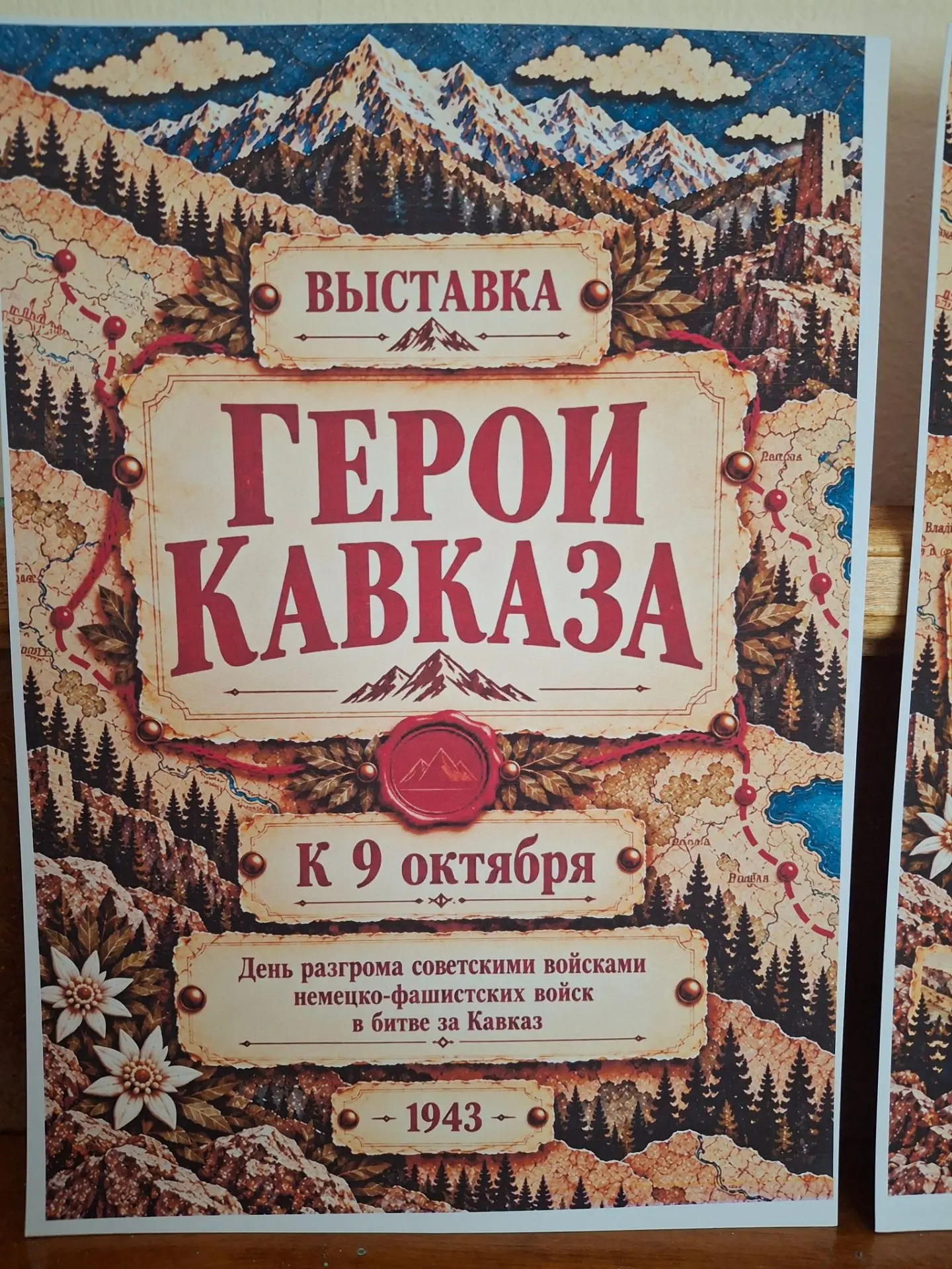 9 октября в школе отметили День Героев Кавказа. Для учеников провели «Ленту времени "44...