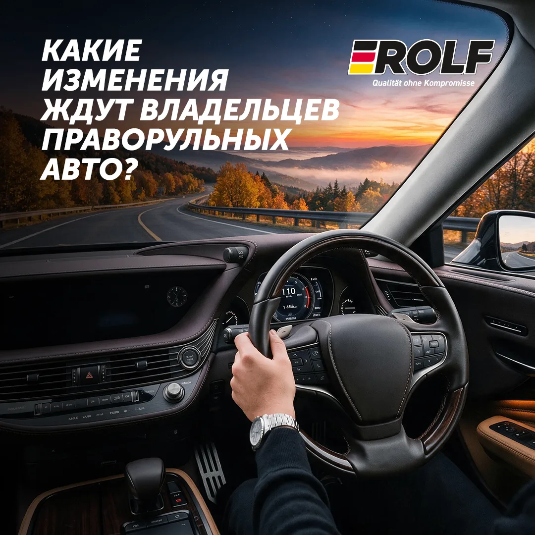 👇 Какие изменения ждут владельцев праворульных авто?