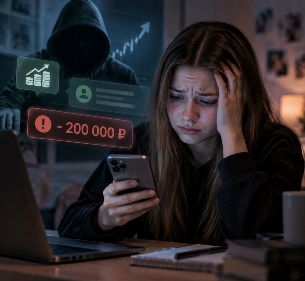 😢Студентка из Уфы потеряла 200 тысяч рублей, пытаясь заработать на отзывах
