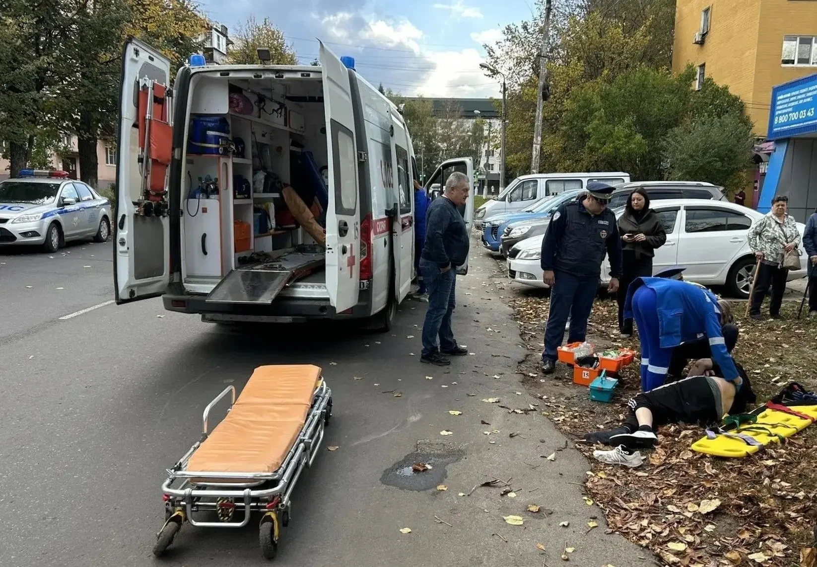 🚨 На Рокоссовского водитель сбил пешехода